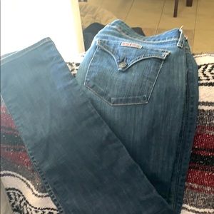 Hudson Collin Mid-Rise Skinny Jean Flap Pocket 31